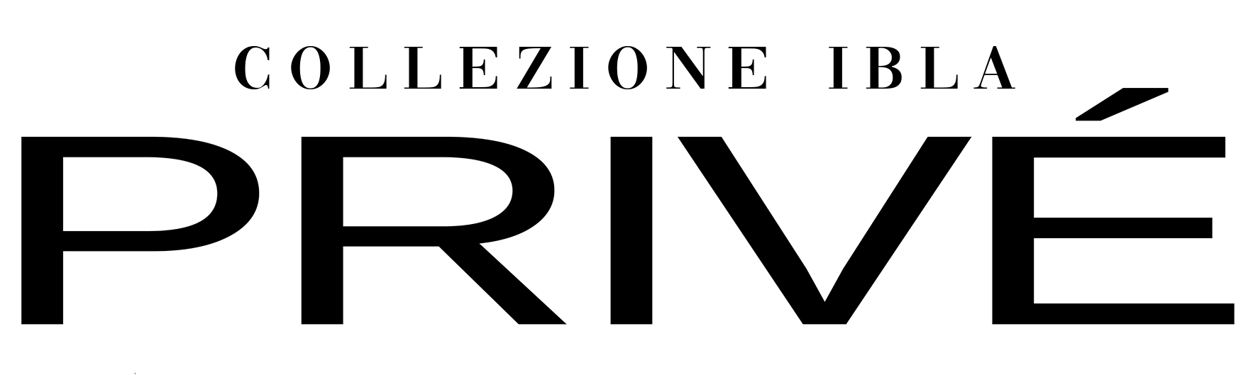 Privè Ibla logo nero